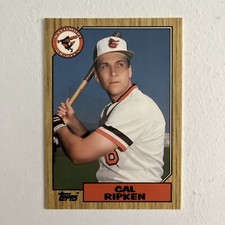 1987  Topps Collectors Edition/Tiffany Cal Ripken Jr.   Baltimore Orioles HOF