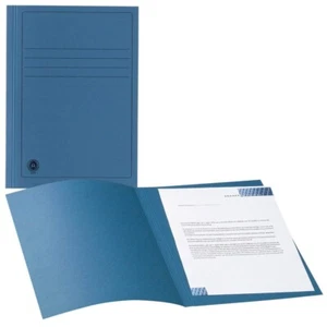 20 Aktendeckel 250g blau A4 Recycling - SOFORT OVP - Bild 1 von 1