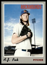 2019 Topps Heritage Minor League A.J. Puk Midland RockHounds #47