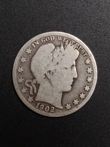 1902 O Barber Half Dollar Cover