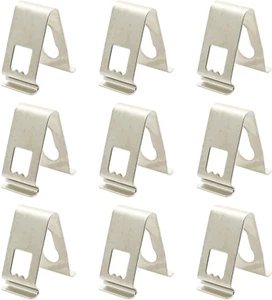 30PCS Picture Photo Frame Metal Spring Turn Clip Hanger V-Shaped Buckle - Picture 1 of 12