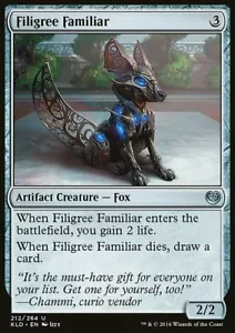 Magic the Gathering MTG Filigree Familiar (212) Kaladesh LP - Picture 1 of 1