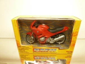 NEW-RAY 43563 BMW R1100RS - RED 1:12 - GOOD CONDITION IN BOX - Imagen 1 de 6