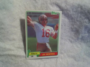 1981 TOPPS JOE MONTANA ROOKIE CARD #216 San Francisco 49ers,HOF qb,notre dame. - Picture 1 of 4