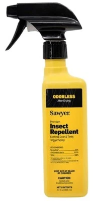 Repelente de insectos Sawyer Permethrin Premium - Spray gatillo - 12 oz. Foto 1 de 3