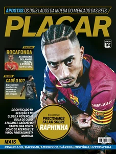 PLACAR MAY 2025 = RAPHINHA LAMINE YAMAL BARCELONA Brazil Football Magazine NEW - Foto 1 di 7
