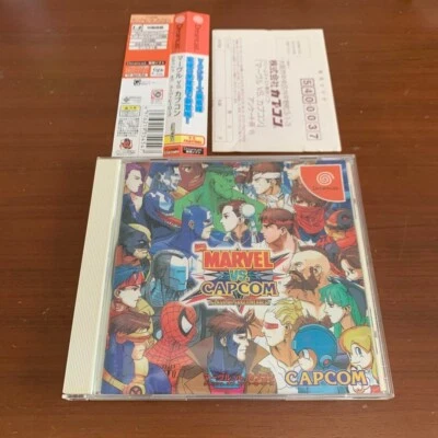 Marvel vs. Capcom: Clash of Super Heroes DC T-1202M 1999 SEGA Capcom USED - Image 1 of 4