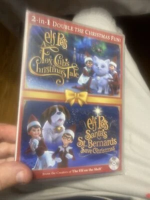 ELF PETS: 2-IN-1 COLLECTION DOUBLE THE CHRISTMAS FUN New and Sealed (DVD) - Image 1 of 3