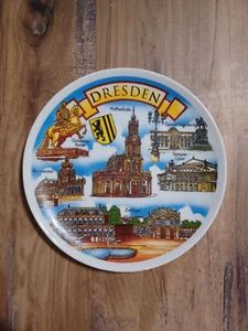 PLATO RECUERDO VINTAGE 8" DRESDE ALEMANIA - Imagen 1 de 7