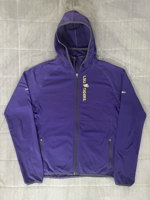 Женская спортивная толстовка с капюшоном LSU Tigers фиолетовая L Section 101 Majestic Louisiana State - Изображение 1 из 4