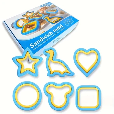 Sandwich Cutter and Sealer Mold Kitchen Tool Biscuit Bread Cutting Tool - Image 1 of 4