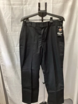Mujer Negro Dickies 874 Original Fit Pantalones de Trabajo Uniforme 14/34 SH Nuevo Foto 1 de 4