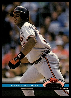1991 Stadium Club #80 Randy Milligan Orioles - Image 1 of 2