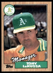 1987 Topps Baseball #68 Tony LaRussa - Picture 1 of 2