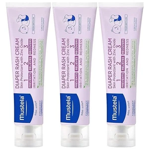Mustela Baby Pañal Erupción Crema 123 - Protector de la piel con óxido de zinc Paquete de 3 - Imagen 1 de 3