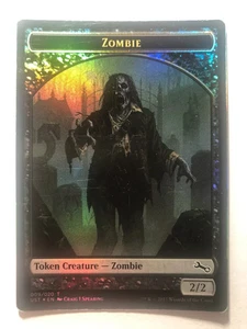 MTG - Zombie Token - Foil, Unstable - Picture 1 of 1