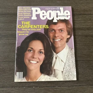 People Magazine Aug 1976 The Carpenters Karen Richard vintage 70s advertising - Picture 1 of 24