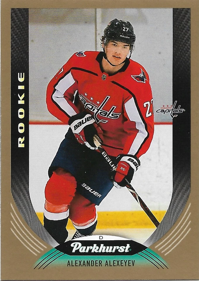 Alexander Alexeyev #289 - 2020-21 Parkhurst - Base Gold Border Rookies - Image 1 of 1