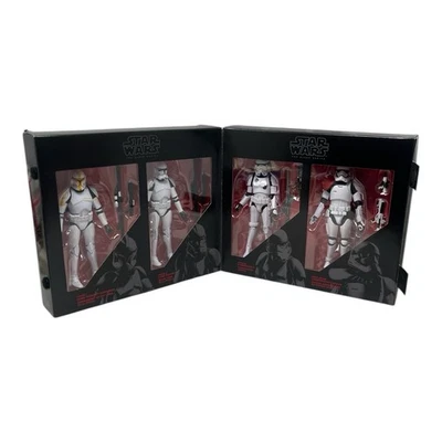 星球大战黑色系列 Trooper Evolution 4 包 孩之宝 2015 亚马逊独家 — 第 1/4 张图片