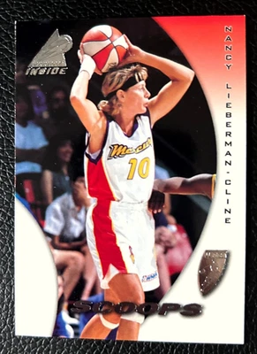 Nancy Lieberman Cline 1997 Pinnacle Inside Scoops WNBA - Image 1 of 2