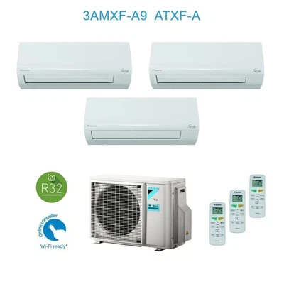 Daikin 3AMXF52A9 + 3x ATXF25A Klimaanlage Siesta Trial Split 3x 9000Btu A++/A+ W