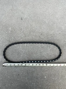 "Cinturón de eslabones de cuero para molino de torno de máquina 1/2"" de ancho aproximadamente 20"" de largo" - Imagen 1 de 4