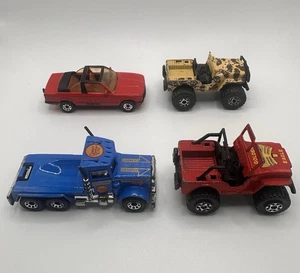 Vintage Matchbox Cars Mixed Lot Cement Mixer Desert Jeep Red BMW Golden Eagle J - Picture 1 of 11