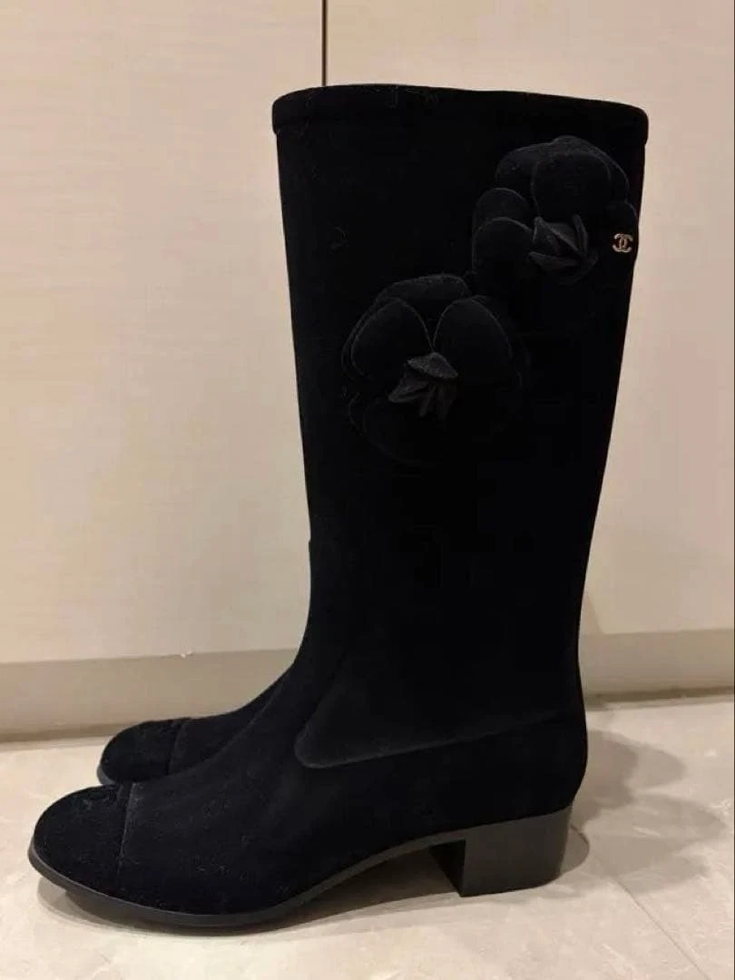 CHANEL M Floral Boots for Women for sale | eBay