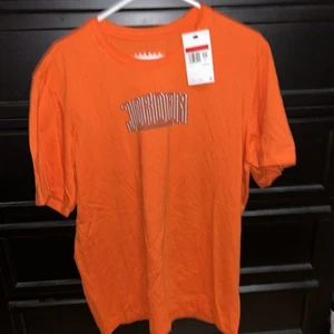 Jordan Men's Large Short-Sleeve T-Shirt Jordan Jumpman - ORANGE New With Tags - Picture 1 of 5