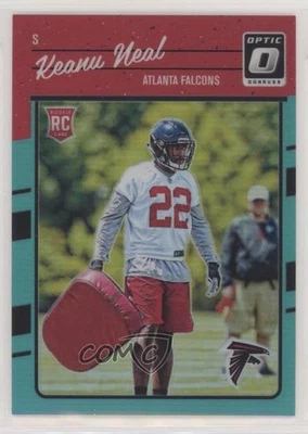 2016 Donruss Optic Rookies Aqua /299 Keanu Neal #125 Rookie RC - Image 1 of 2