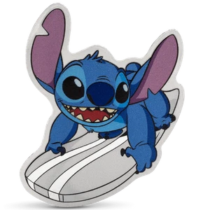 2025 Niue Disney Stitch Surf's Up 1 oz Silver Colorized Proof Coin - Picture 1 of 7