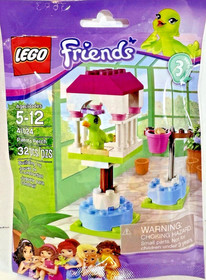 LEGO (41024) Friends: Parrot's Perch - New Sealed Retired - Polybag Bird Pet