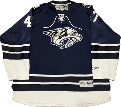 Nashville Predators Navy Alexander Radulov Reebok NHL Hockey Jersey Size 4XL - Image 1 of 4