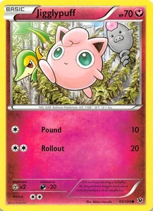 Jigglypuff 65/124 XY Fates Collide Pokemon 003595 - Picture 1 of 2