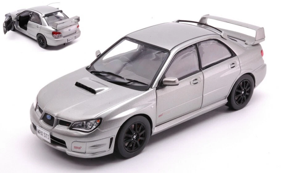 Whitebox SUBARU IMPREZA WRX STi RHD 2006 MET.GREY 1:24 - Immagine 1 di 1