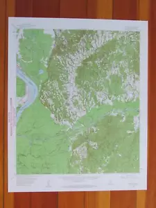Kingston Mississippi 1960 Original Vintage USGS Topo Karte - Bild 1 von 1