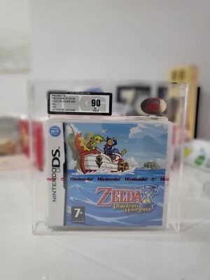 ZELDA HOUR GLASS NINTENDO ds 90 Factory Sealed UKG VGA WATA Graded  - Image 1 of 3