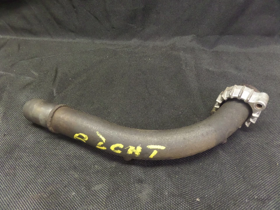 1987 HONDA VF700C MAGNA RIGHT MUFFLER EXHAUST PIPE HEADER - Image 1 of 1