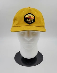 KEEN Hat Corps KC Cap Yellow 100% Cotton One Size Fits Most Adjustable - Picture 1 of 9