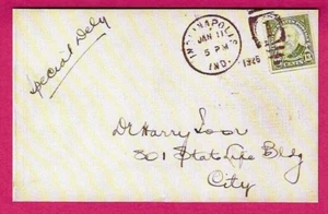 Facsímil Fleetwood EE. UU. FDC - 1926 - 13c BENJAMIN HARRISON - Réplica - Imagen 1 de 2