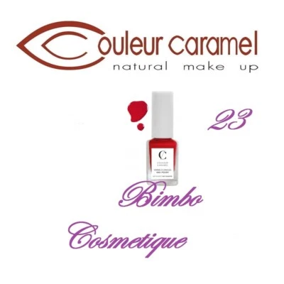COULEUR CARAMEL Nagellack Nagel- Bio 23 - Rubin Lack 11ML - Bild 1 von 2