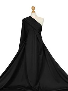 Jersey Stretch Fabric Ponte Roma 4 Way Stretch Dressmaking Material - Picture 1 of 103