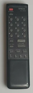 Control remoto de TV Hitachi CLU-254C funciona control remoto negro - Imagen 1 de 3
