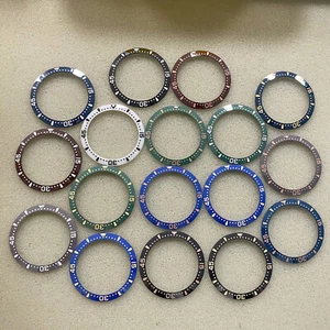 Repuesto de reloj con bisel de cerámica de 38 mm para caja de reloj SUB de 40 mm - Imagen 1 de 36