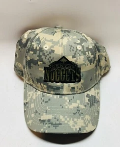 Denver Nuggets Strapback Hat Digi Camo Amy Hat  - Picture 1 of 5