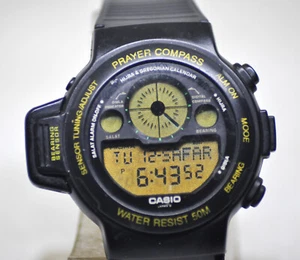 CASIO CPW-310 PRAYER WATCH COMPASS VINTAGE QIBLA ISLAMIC MODULE 1044 - Picture 1 of 5