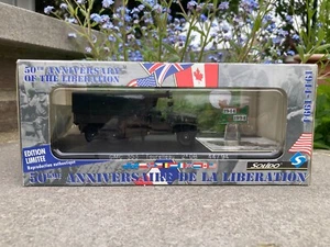 Véhicule miniature Solido GMC tourelle 50 ans libération TRES BON ETAT - Imagen 1 de 9