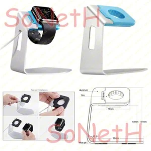 DOCK STATION STAND SUPPORTO IN ALLUMINIO PER APPLE WATCH A1860 A1889 A1890 - Foto 1 di 1