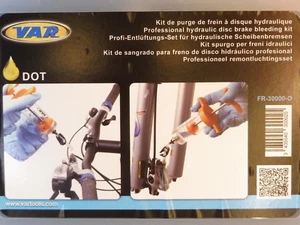 Var FR-30000 - O Kit de purga de freno de disco - Bicicleta NOS - Imagen 1 de 4