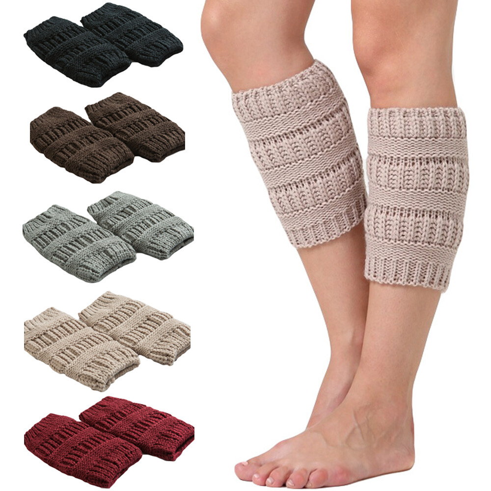 Cerioll Oberschenkel Socken Damen - Lange Beinstulpen, Kuschelig Warm, Größe 36-44